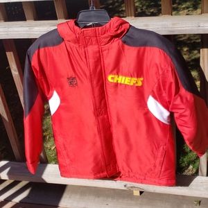 NFL Chiefs youth winter coat sz Medium 10/12
